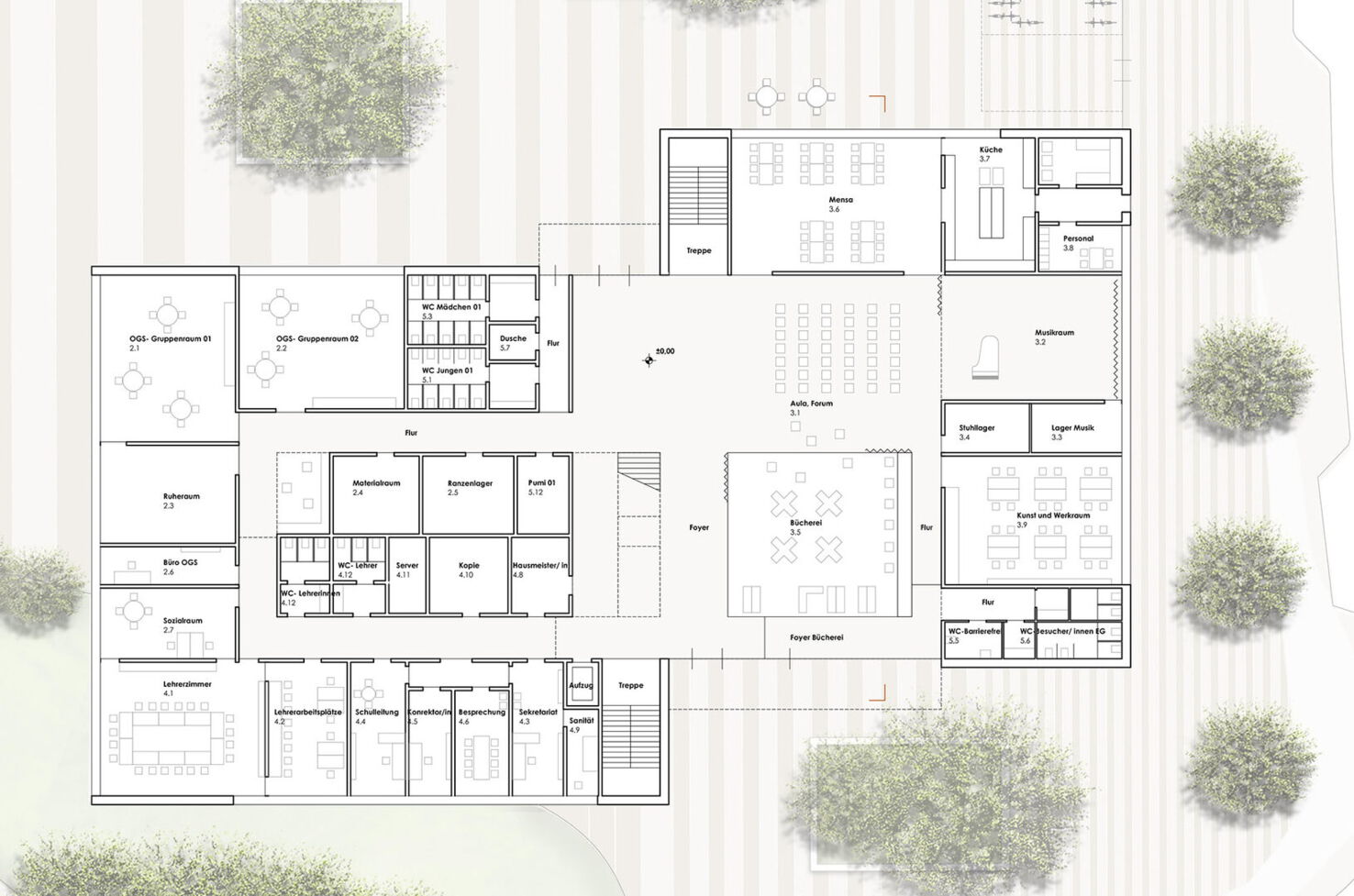 Bild 2 zu Projekt Neubau Grundschule Brockhagen