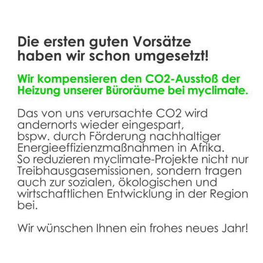 Gute Vorsätze 2020