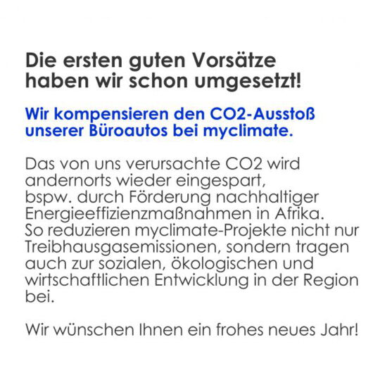 Gute Vorsätze 2020