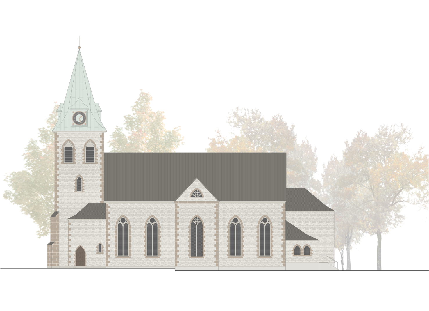 Bild 1 zu Projekt Ev. Kirche Mennighüffen