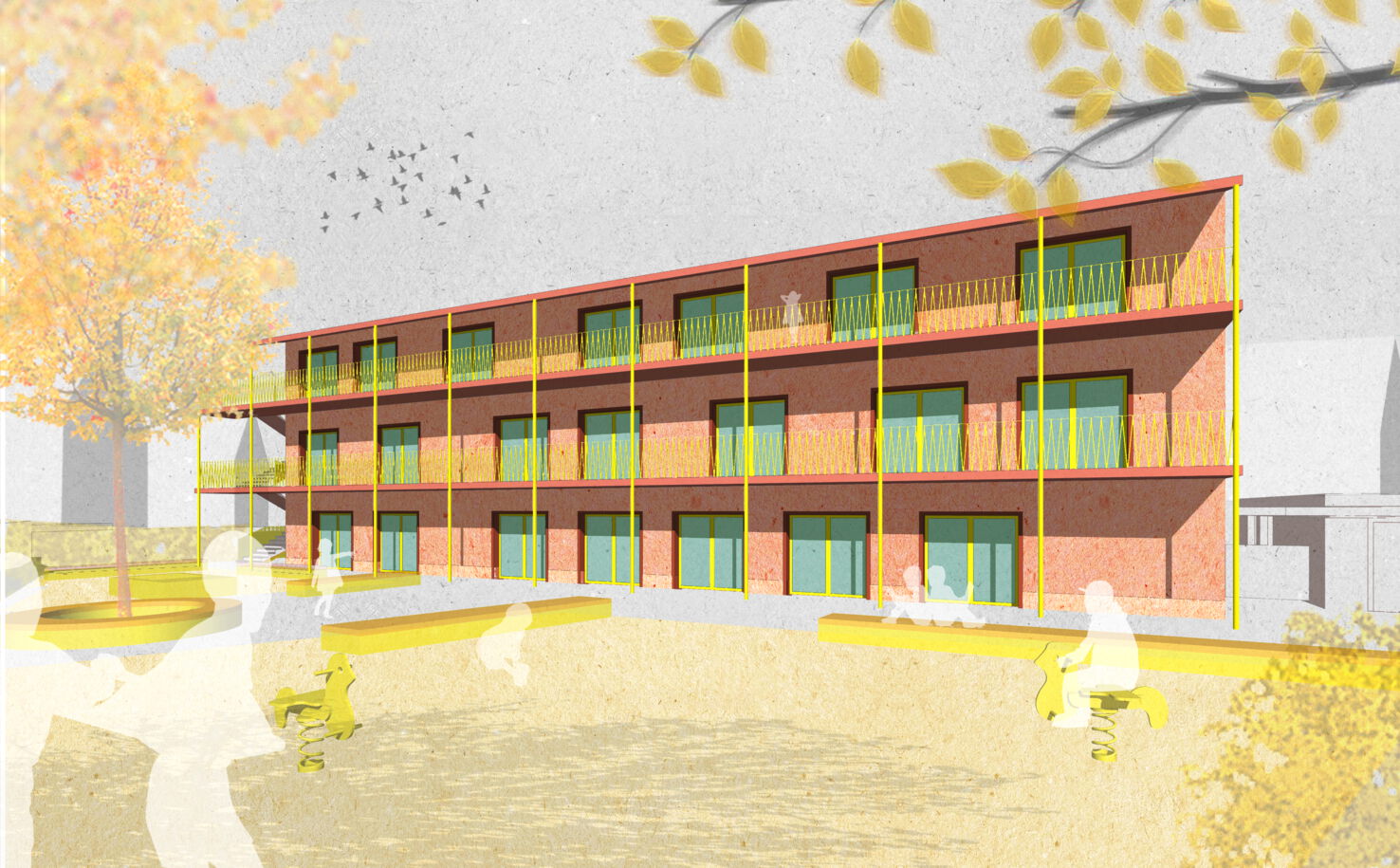 Bild 1 zu Projekt Neubau einer Kita