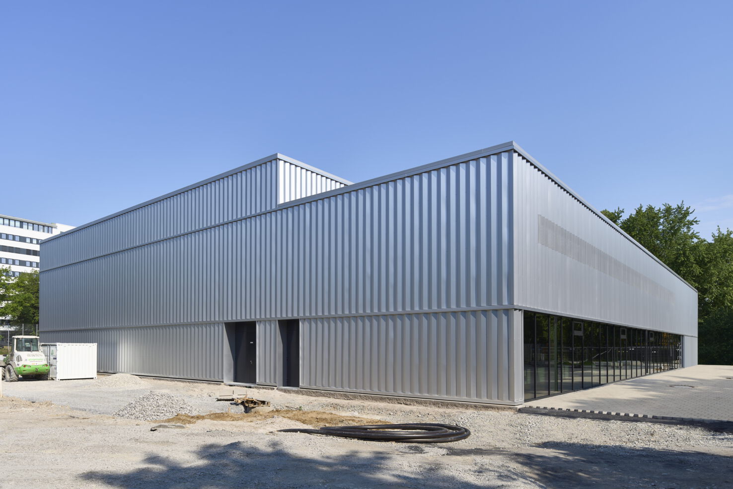 Bild 1 zu Projekt Sporthalle Helmholtz- Gymnasium