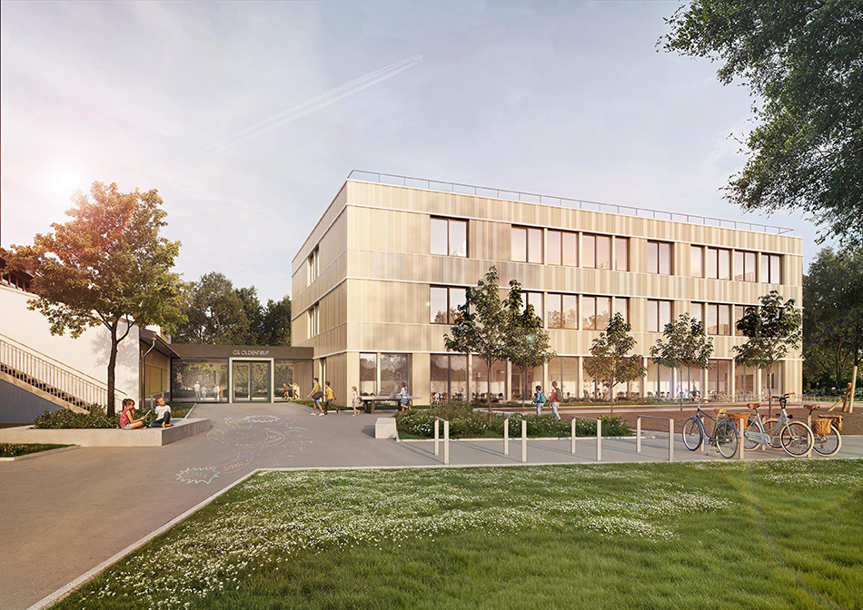 Bild 2 zu Projekt Grundschulerweiterungen Bielefeld