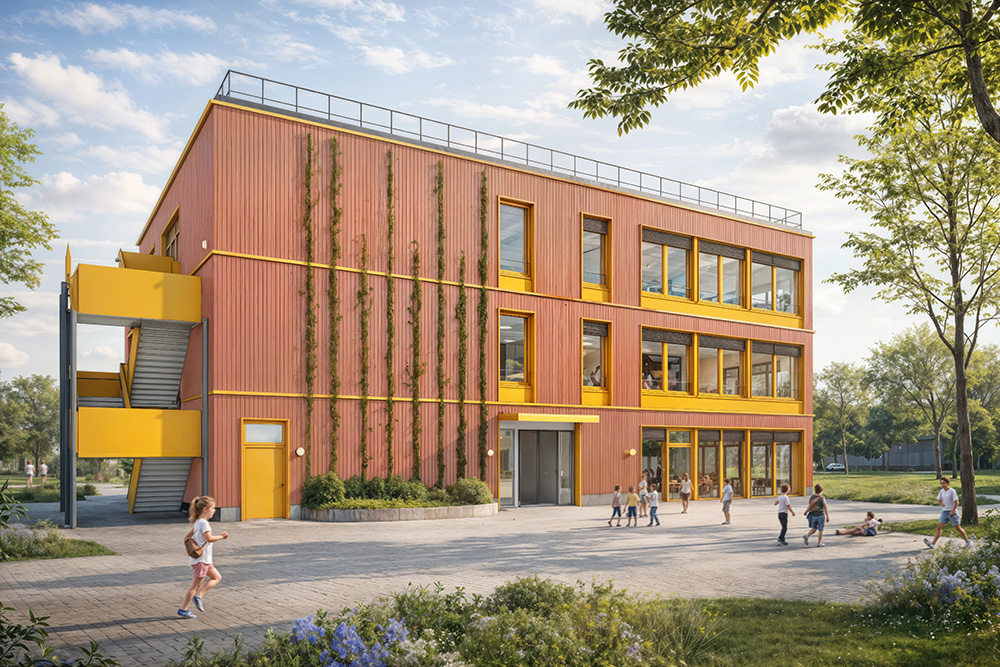 Bild 3 zu Projekt Grundschulerweiterungen Bielefeld