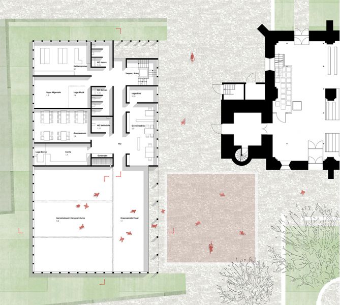 Bild 1 zu Projekt Gemeindehaus Petrikirche