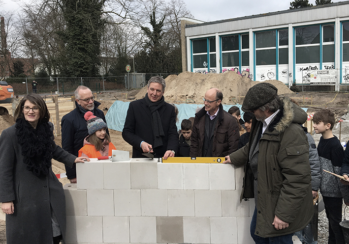 Grundsteinlegung in Gütersloh
